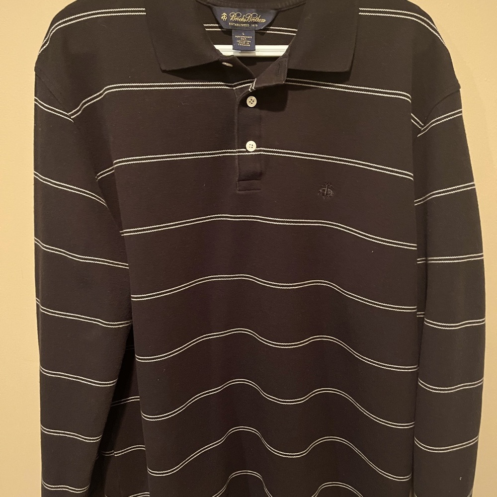 Brooks Brother’s long sleeve polo, mens size large